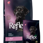 Reflex Plus High Energy Adult Dog Food with Beef & Lamb and Rice