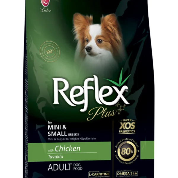 Reflex Plus Adult Dog Food with Chicken For Mini & Small Breeds