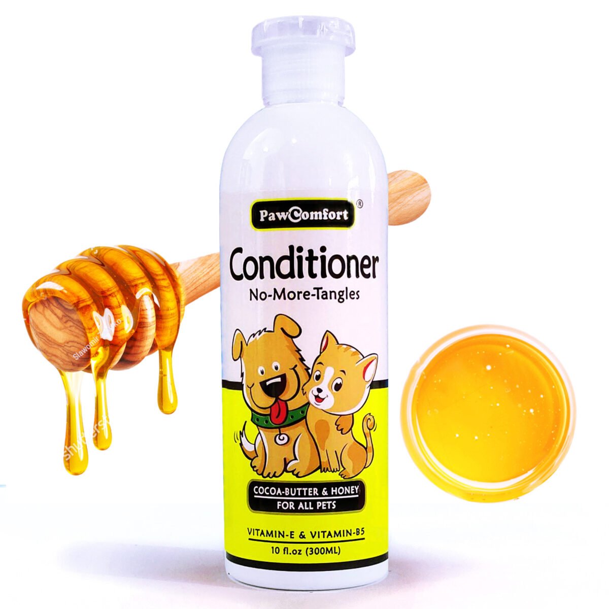 Pawcomfort Conditioner Shampoo for Cats and Dogs (Anti-Tangles) - Image 1