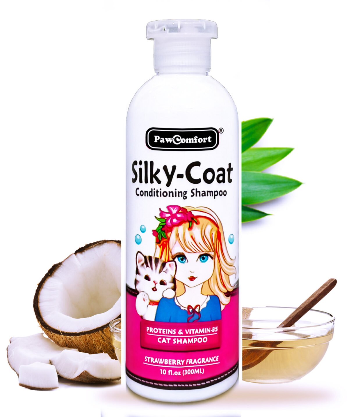 Pawcomfort Silky Coat Shampoo for Cats - Image 1