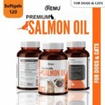 Remu Salmon Oil for Cats and Dogs (120 softgels)