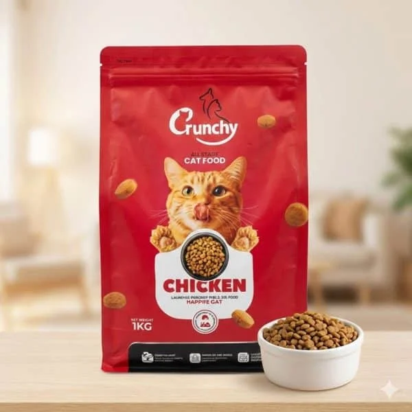 crunchy-cat-food-all-life-stages-cat-food-petshub Crunchy 1kg | All Stages Cat Food - Image 1
